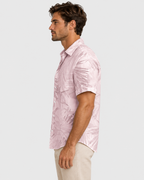 Mason Tropical Print Short Sleeve Casual Shirt
