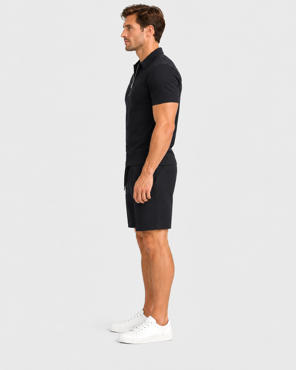 Sebastian Refined Polo and Tailored Shorts Set