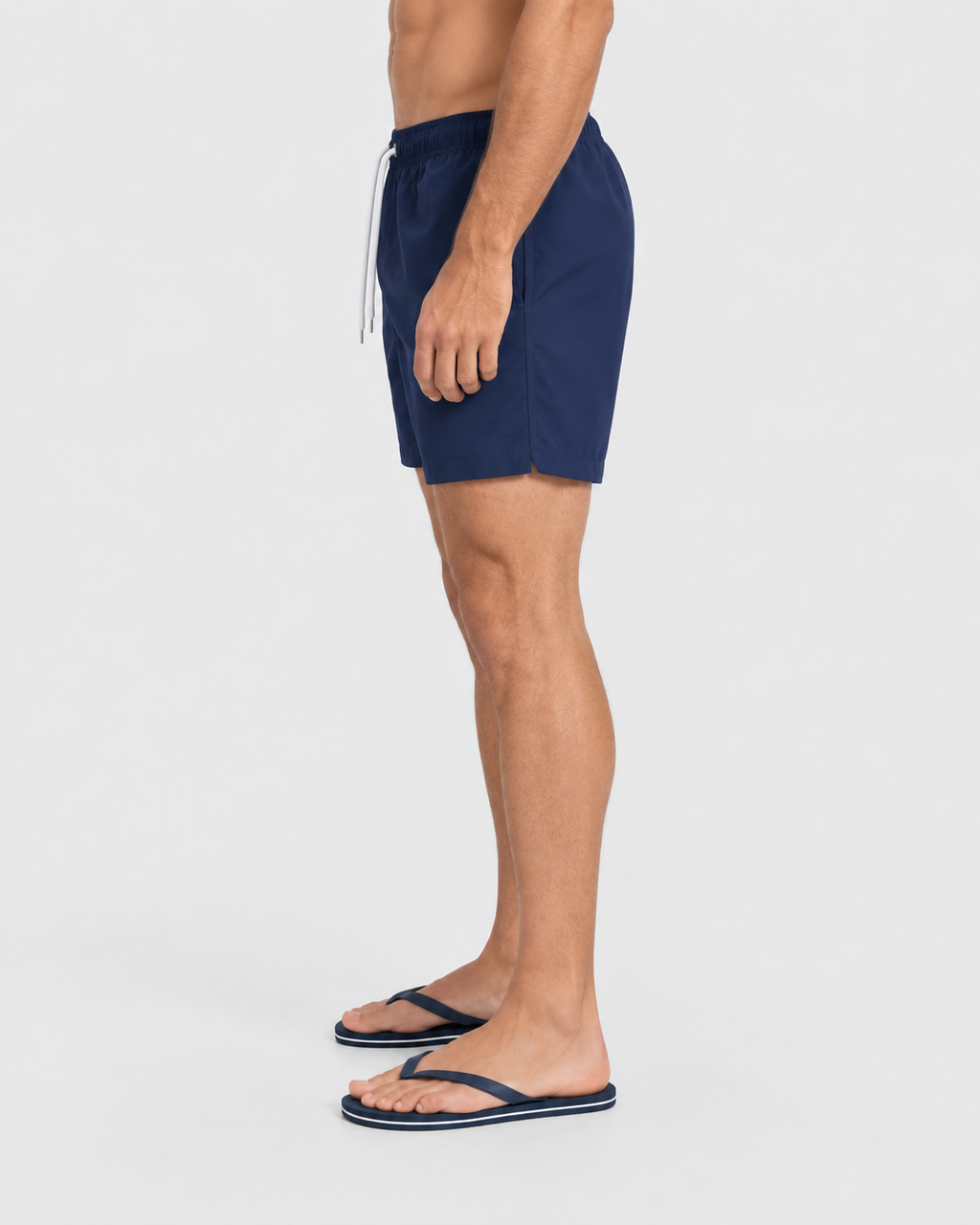 Noah Quick-Dry Elastic Drawstring Swim Shorts
