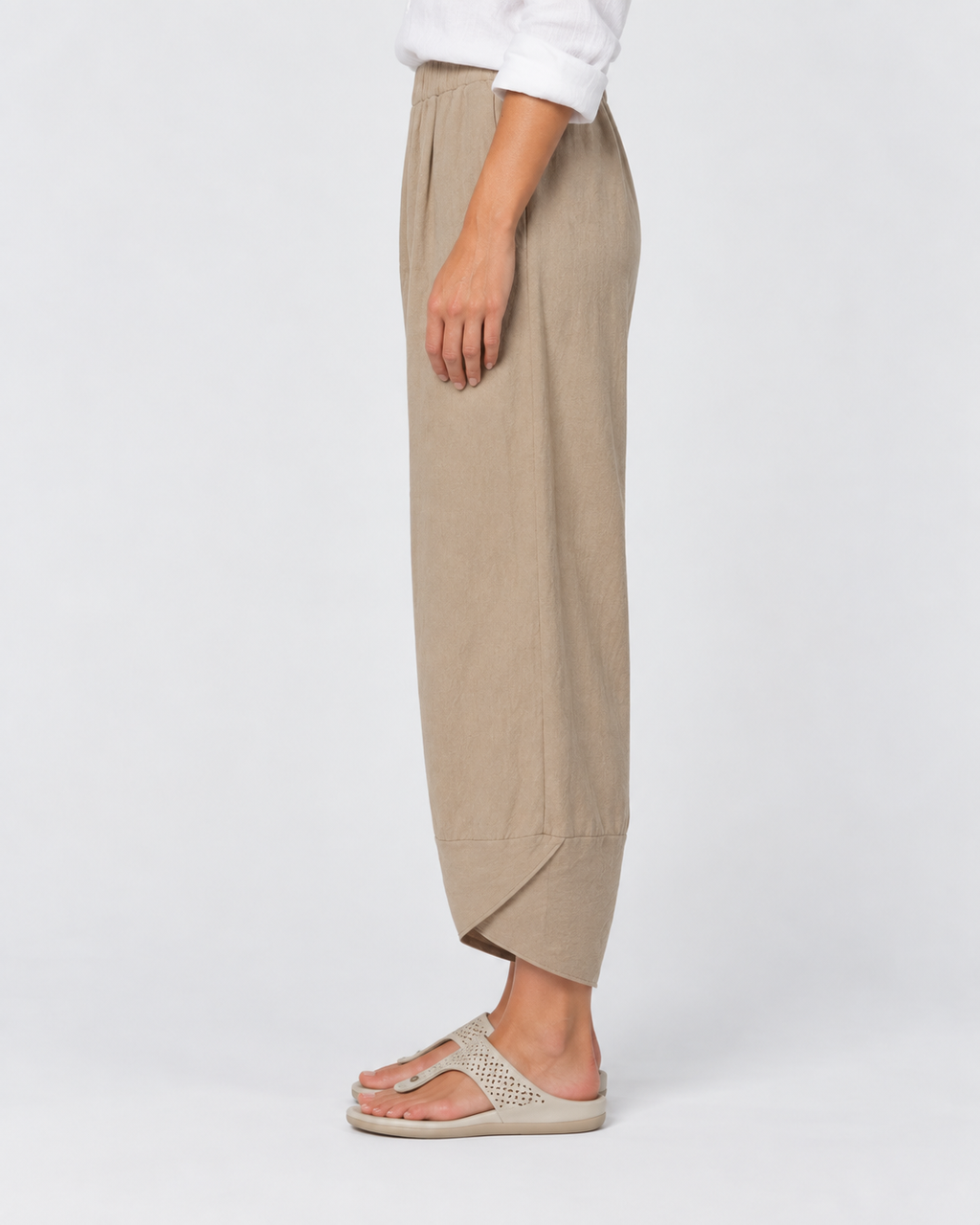 Hazel Relaxed Linen Blend Trousers