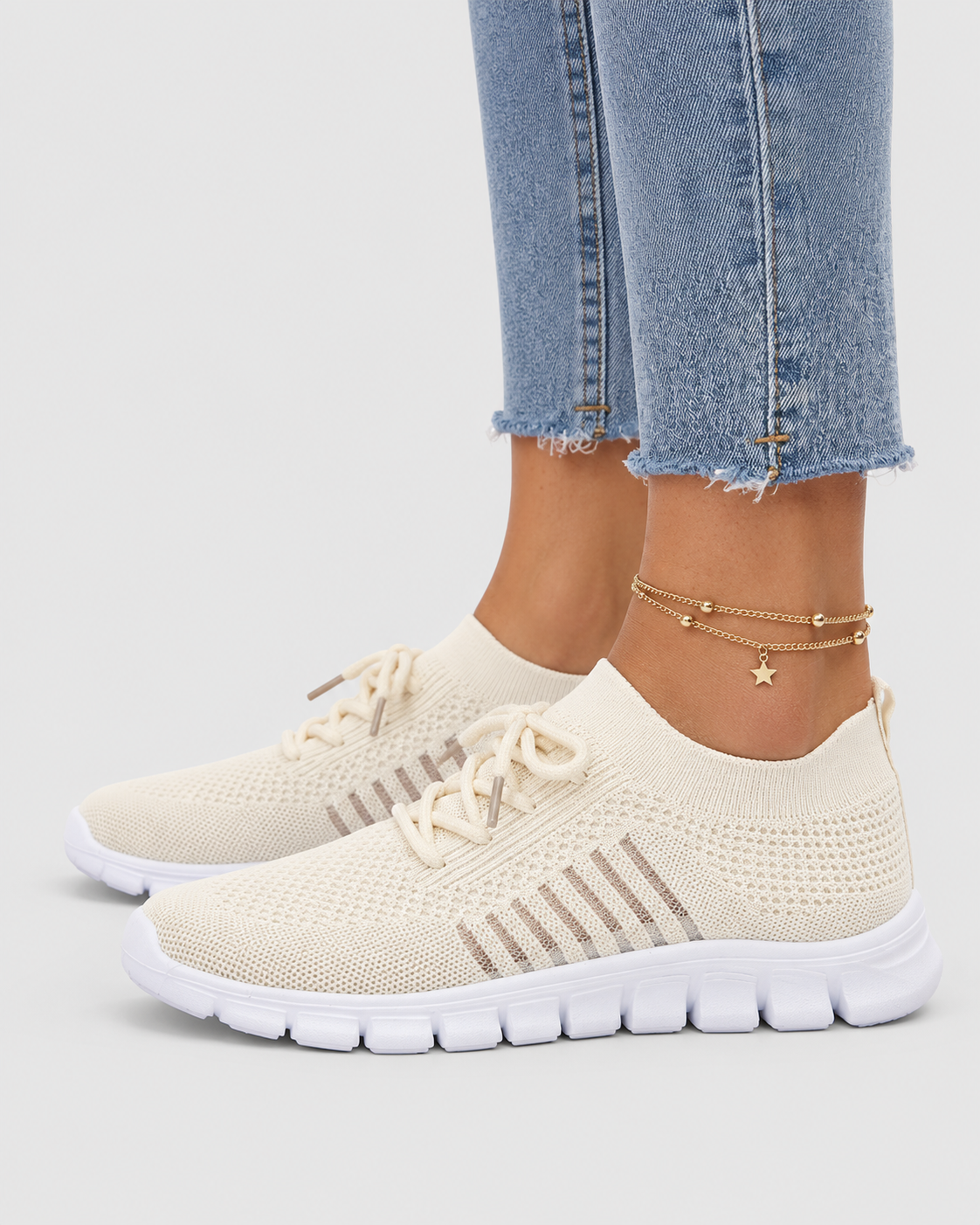Sophie Breathable Mesh Sport Sneakers