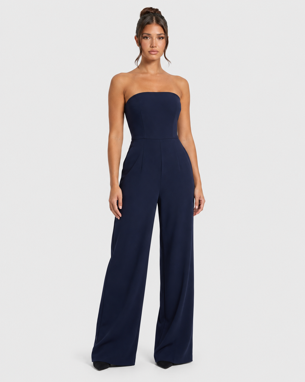 Giselle Strapless Wide-Leg Jumpsuit
