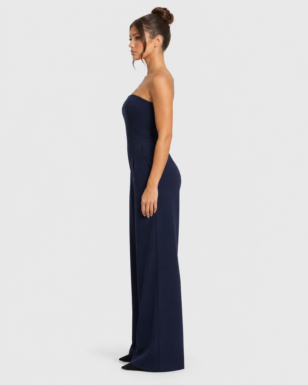 Giselle Strapless Wide-Leg Jumpsuit