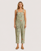 Sienna Printed Wide-Leg Strap Jumpsuit