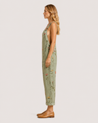 Sienna Printed Wide-Leg Strap Jumpsuit