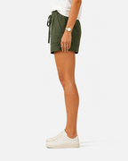 Phoebe Drawstring Waist Relaxed-Fit Shorts