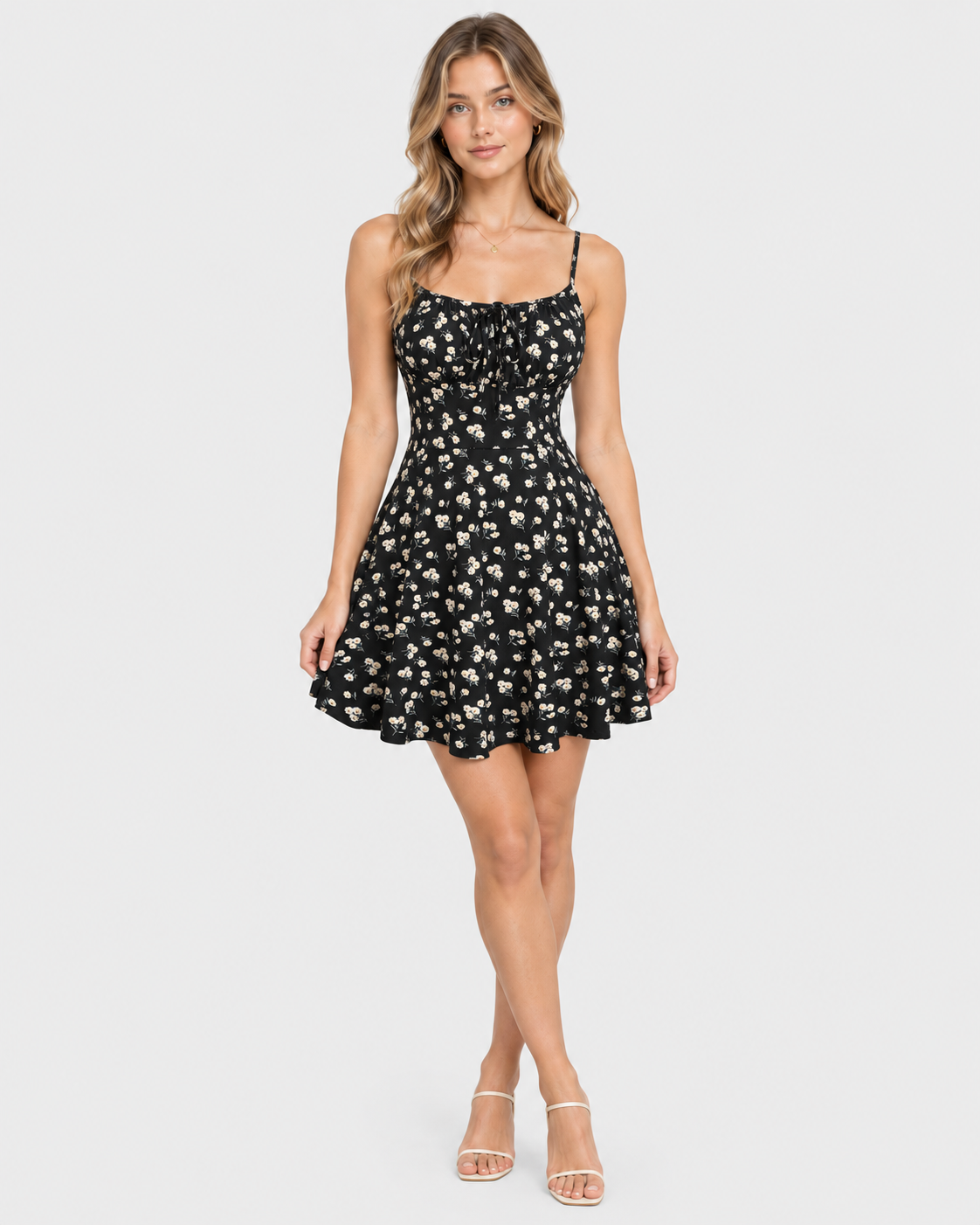Luna Floral Camisole Mini Dress