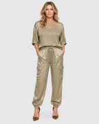 Seraphina Satin Casual Lounge Set