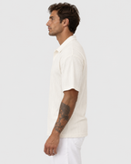 Leo Textured Knit Casual Summer Polo Shirt