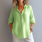 Blush Linen Relaxed Shirt