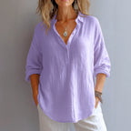 Blush Linen Relaxed Shirt