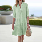 Breezy Striped Summer Dress for Women