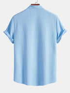 Classic Breathable Cotton Shirt for Men