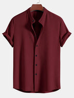 Classic Breathable Cotton Shirt for Men
