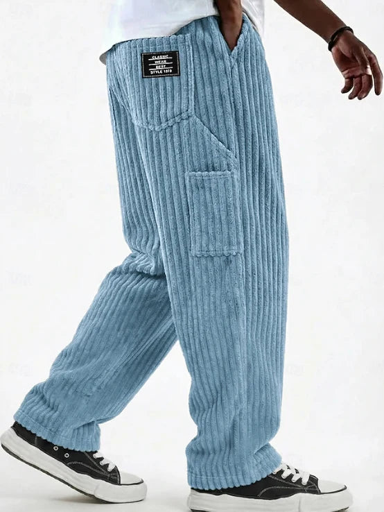 Classic Corduroy Everyday Trousers for Men