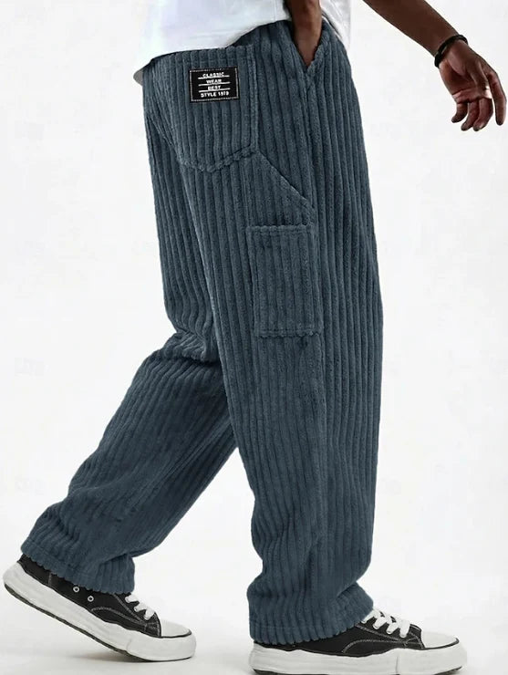Classic Corduroy Everyday Trousers for Men
