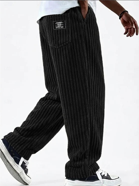 Classic Corduroy Everyday Trousers for Men