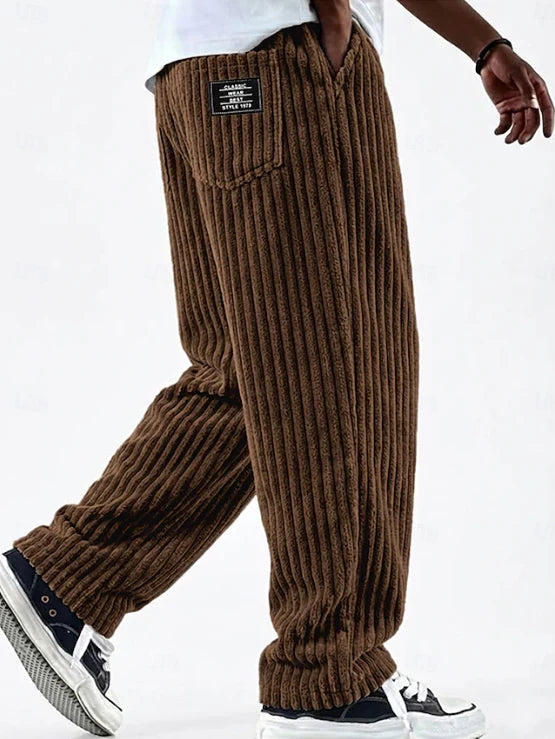 Classic Corduroy Everyday Trousers for Men