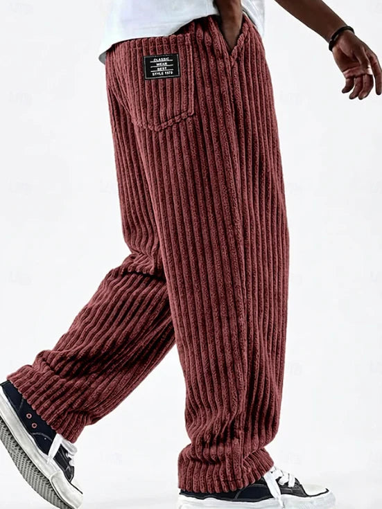 Classic Corduroy Everyday Trousers for Men