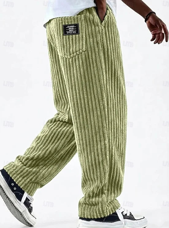 Classic Corduroy Everyday Trousers for Men