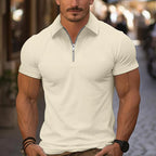 Classic Quarter-Zip Collar Shirt for Men