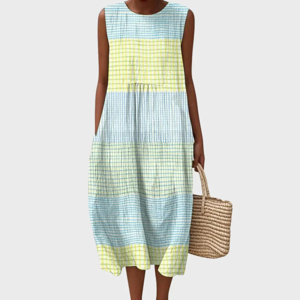 Comfortable Knee-Length Midi Dress for Women