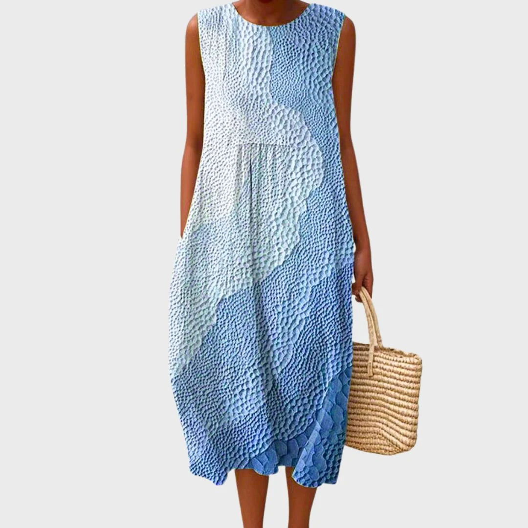 Comfortable Knee-Length Midi Dress for Women