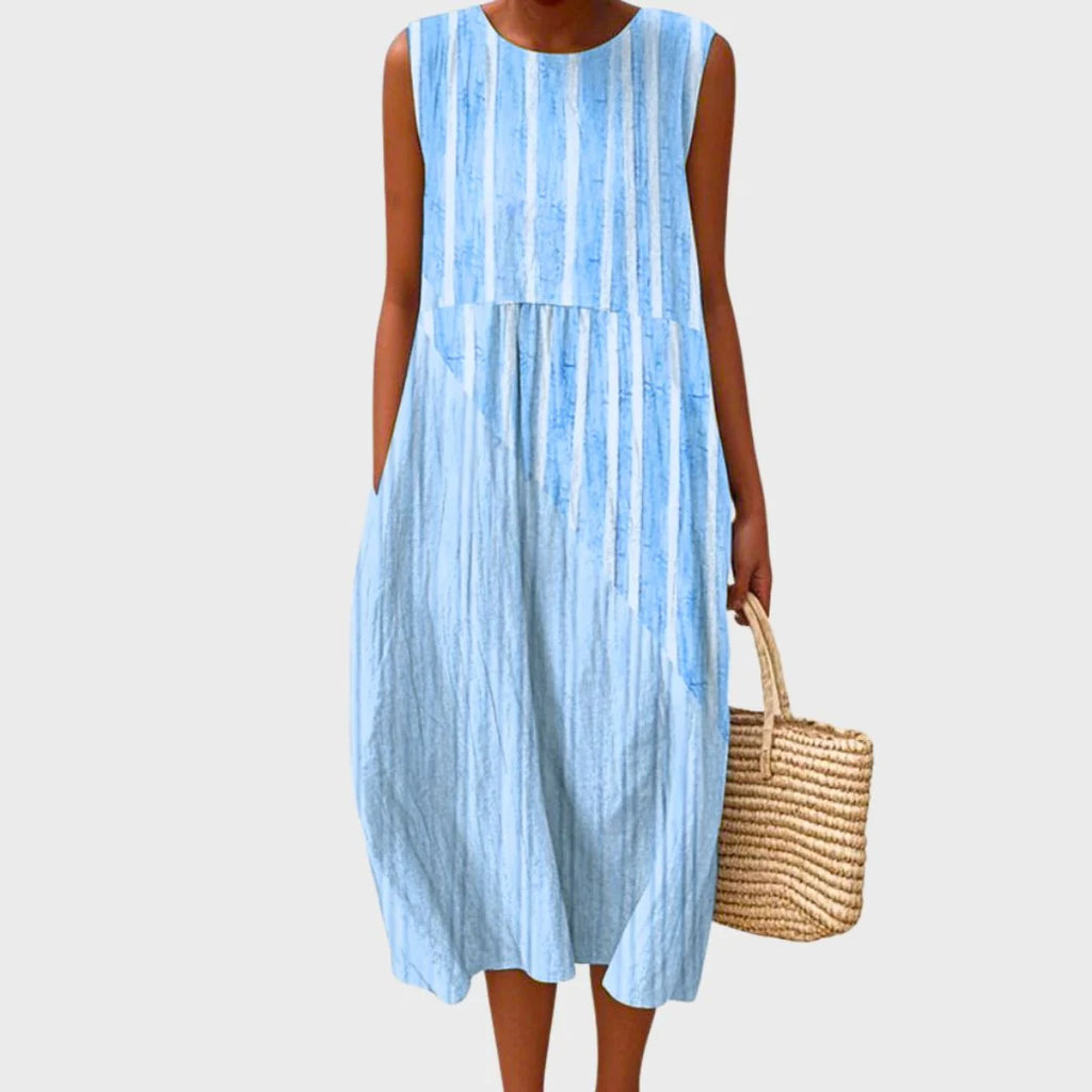 Comfortable Knee-Length Midi Dress for Women