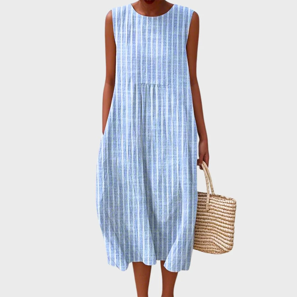 Comfortable Knee-Length Midi Dress for Women