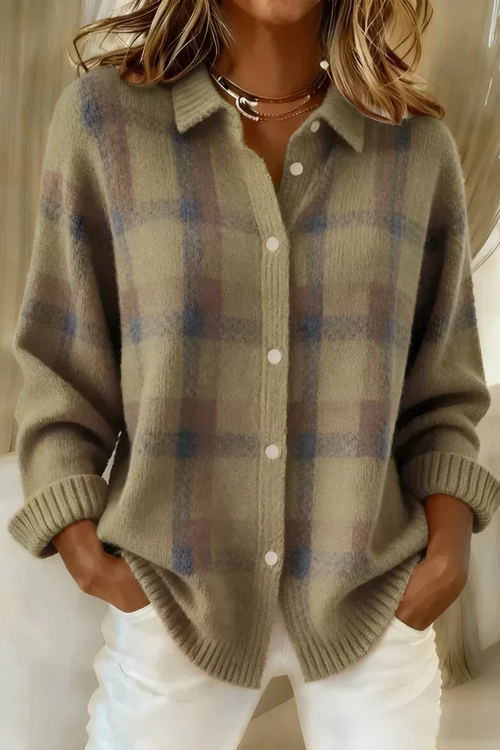 Elegant Button-Front Cosy Cardigan for Women