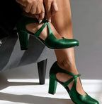 Elegant Comfort Strap Heels for Women