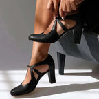 Elegant Comfort Strap Heels for Women