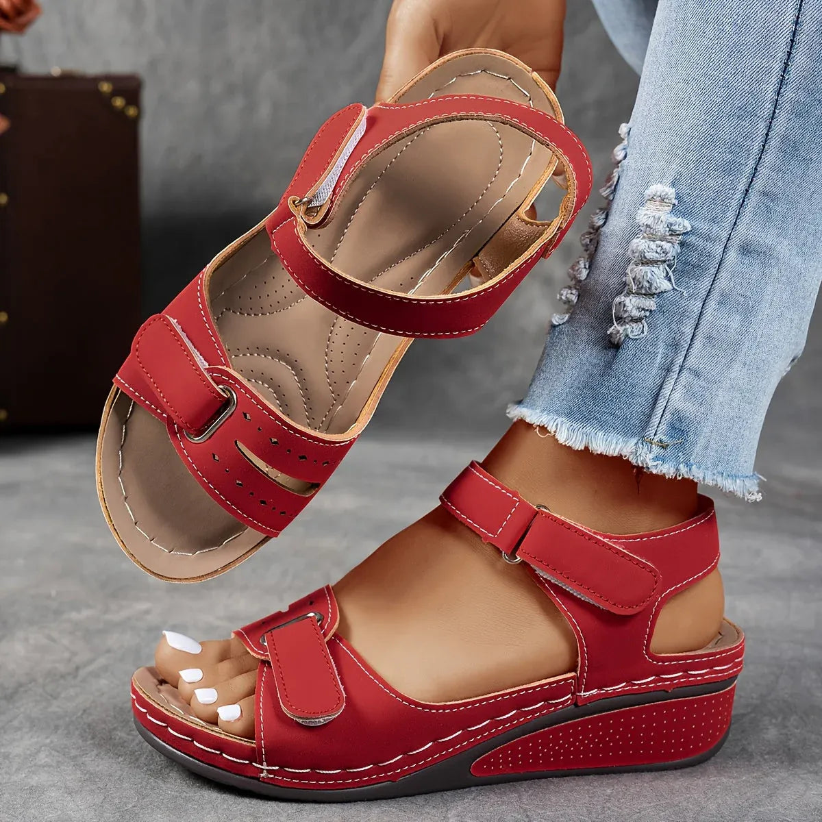 Elegant Orthopaedic Strap Sandal for Women