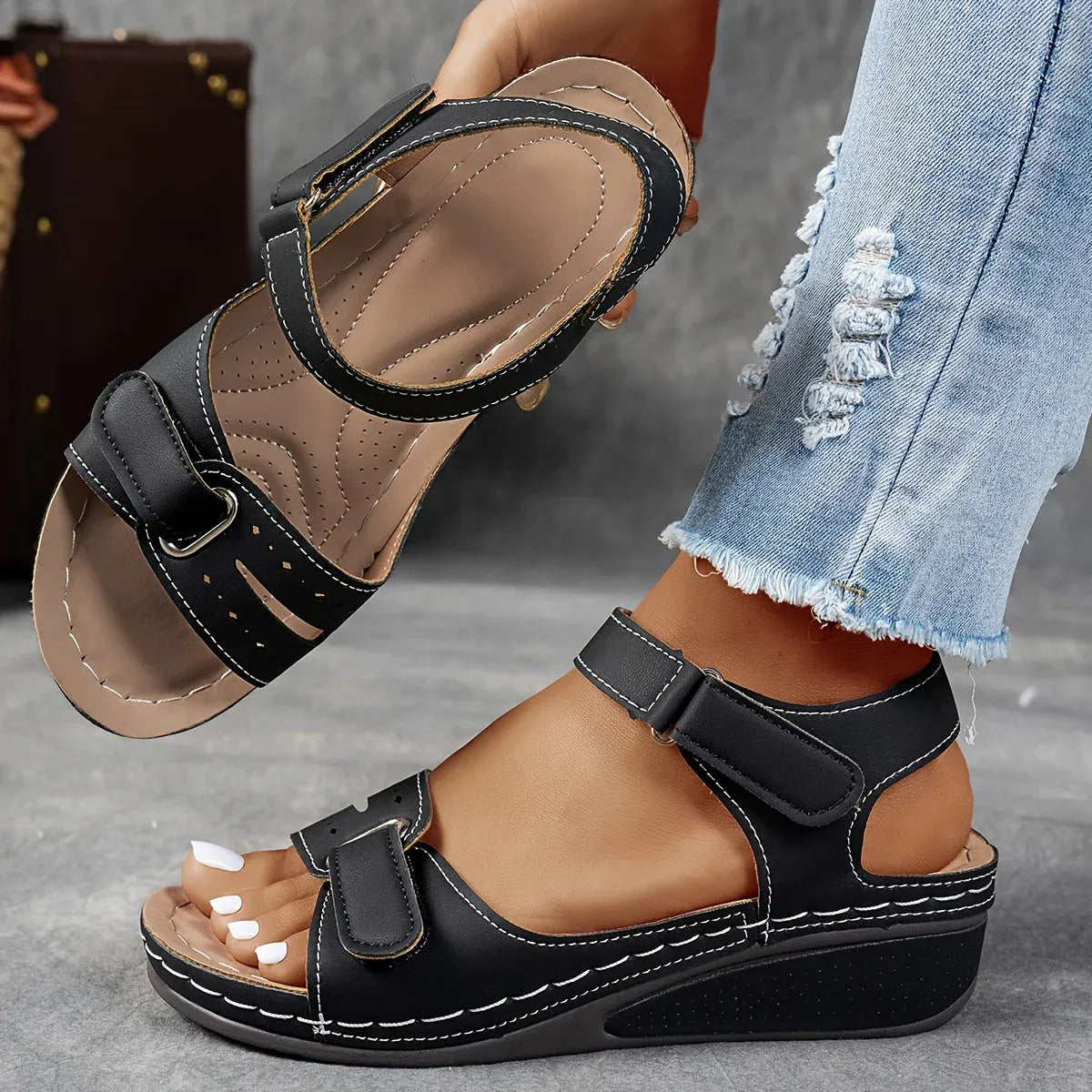 Elegant Orthopaedic Strap Sandal for Women