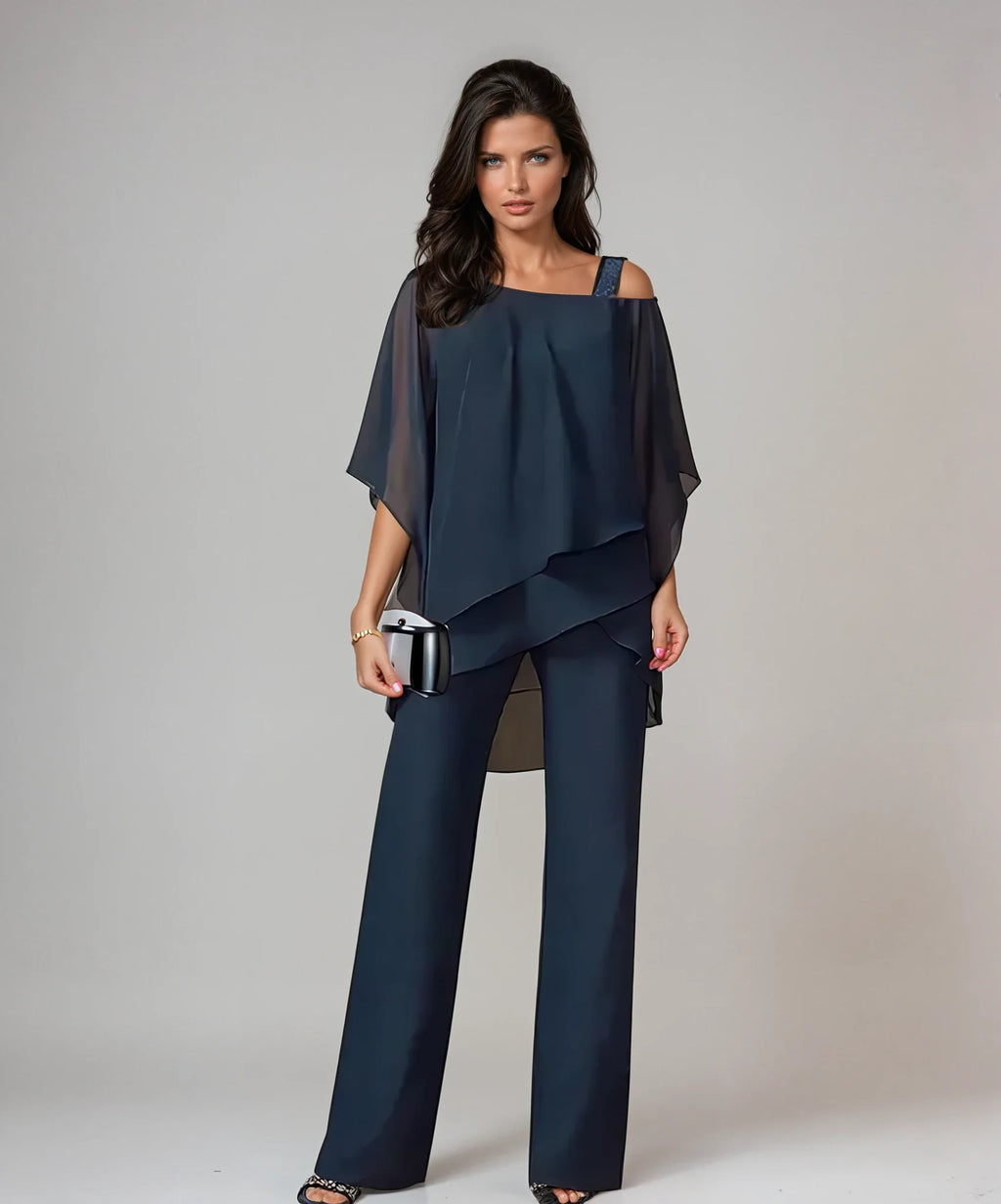 Elegant Two-Piece Layered Set for Women