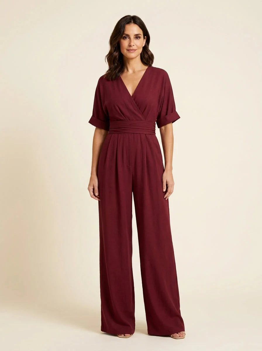 Elegant Wide-Leg Jumpsuit for Women