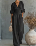 Elegant Wide-Leg Jumpsuit for Women