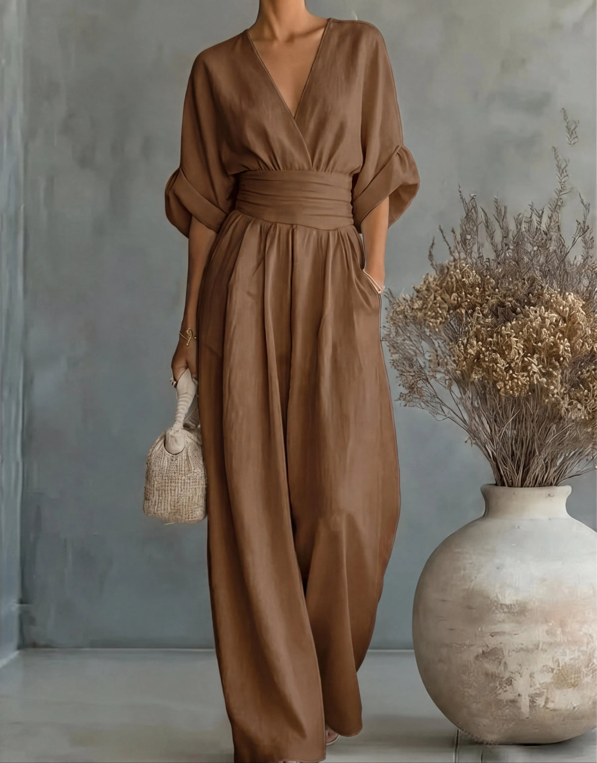 Elegant Wide-Leg Jumpsuit for Women