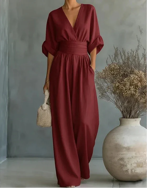 Elegant Wide-Leg Jumpsuit for Women