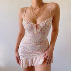 Floral Camisole Casual Dress for Women