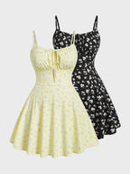 Floral Camisole Mini Dress for Women