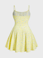 Floral Camisole Mini Dress for Women