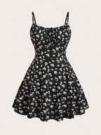 Floral Camisole Mini Dress for Women
