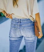 High Waist Flare Trousers for Women