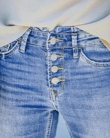 High Waist Flare Trousers for Women