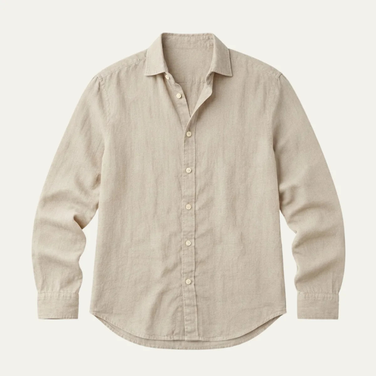 Men's Casual Breathable Summer Linen Shirt
