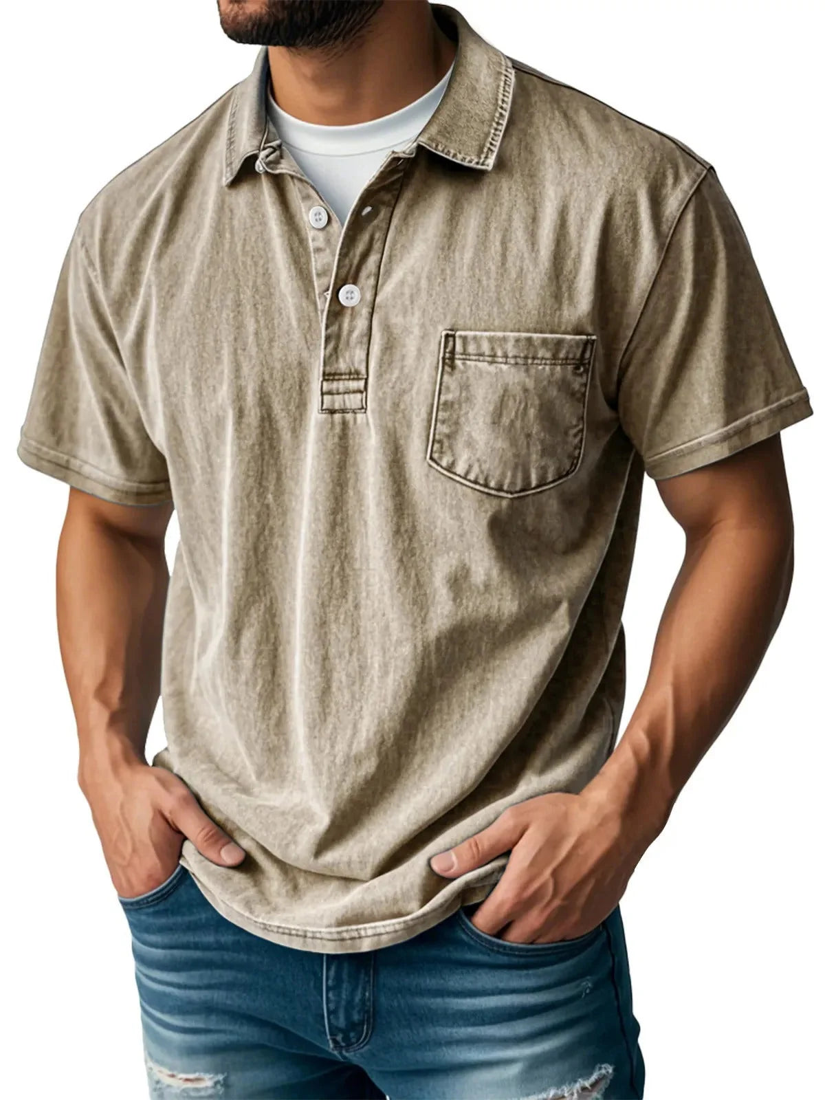 Men's Casual Cool Polo Shirt