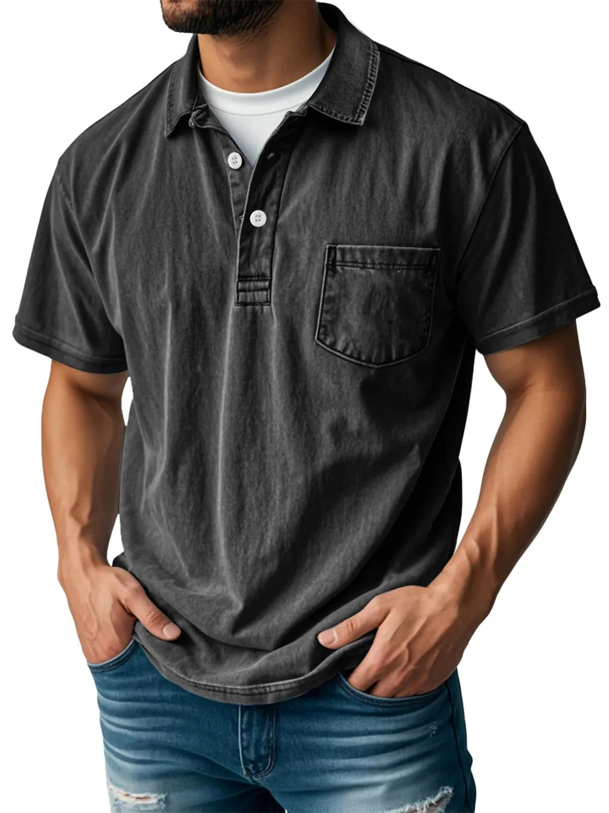 Men's Casual Cool Polo Shirt