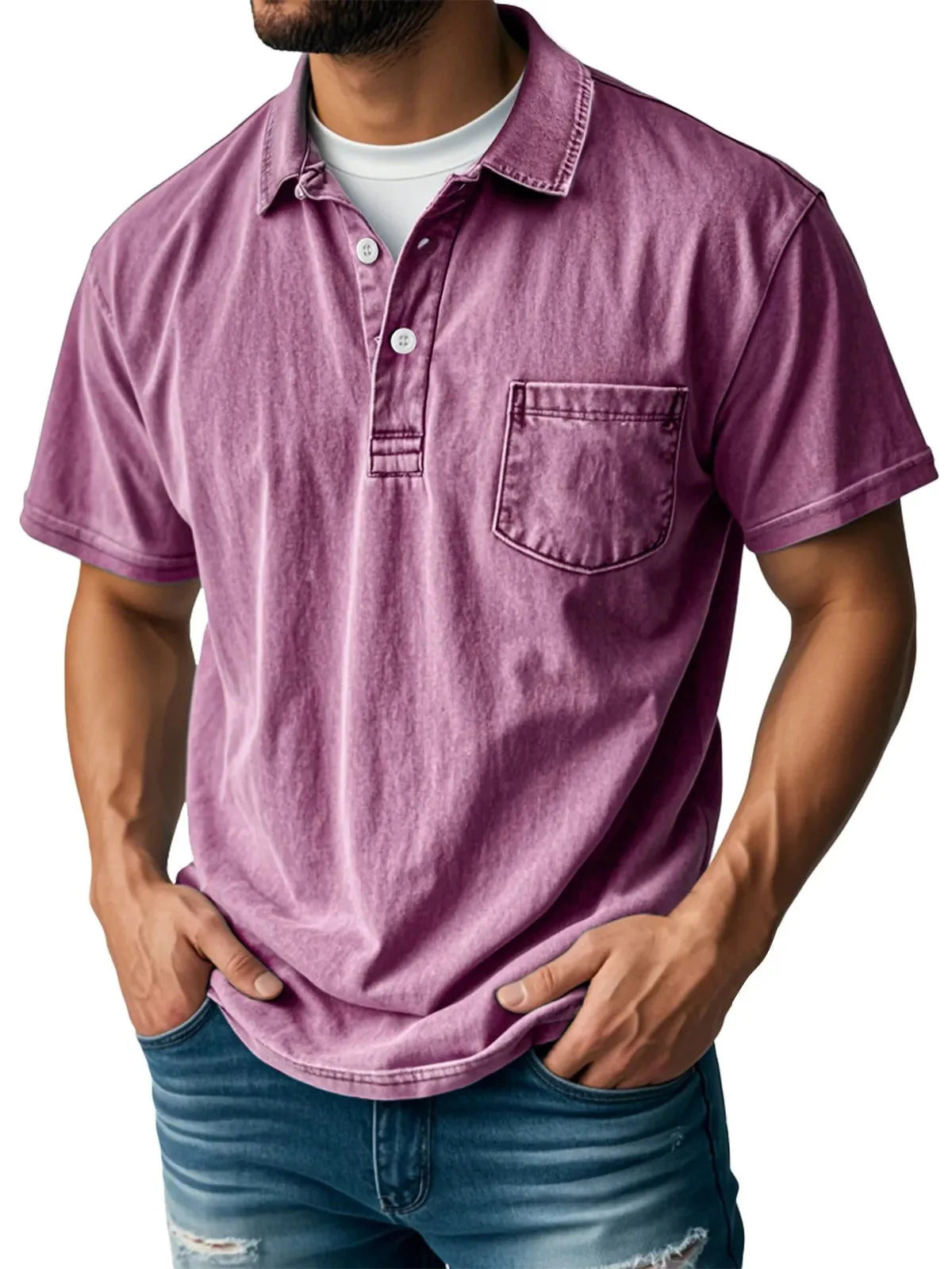 Men's Casual Cool Polo Shirt