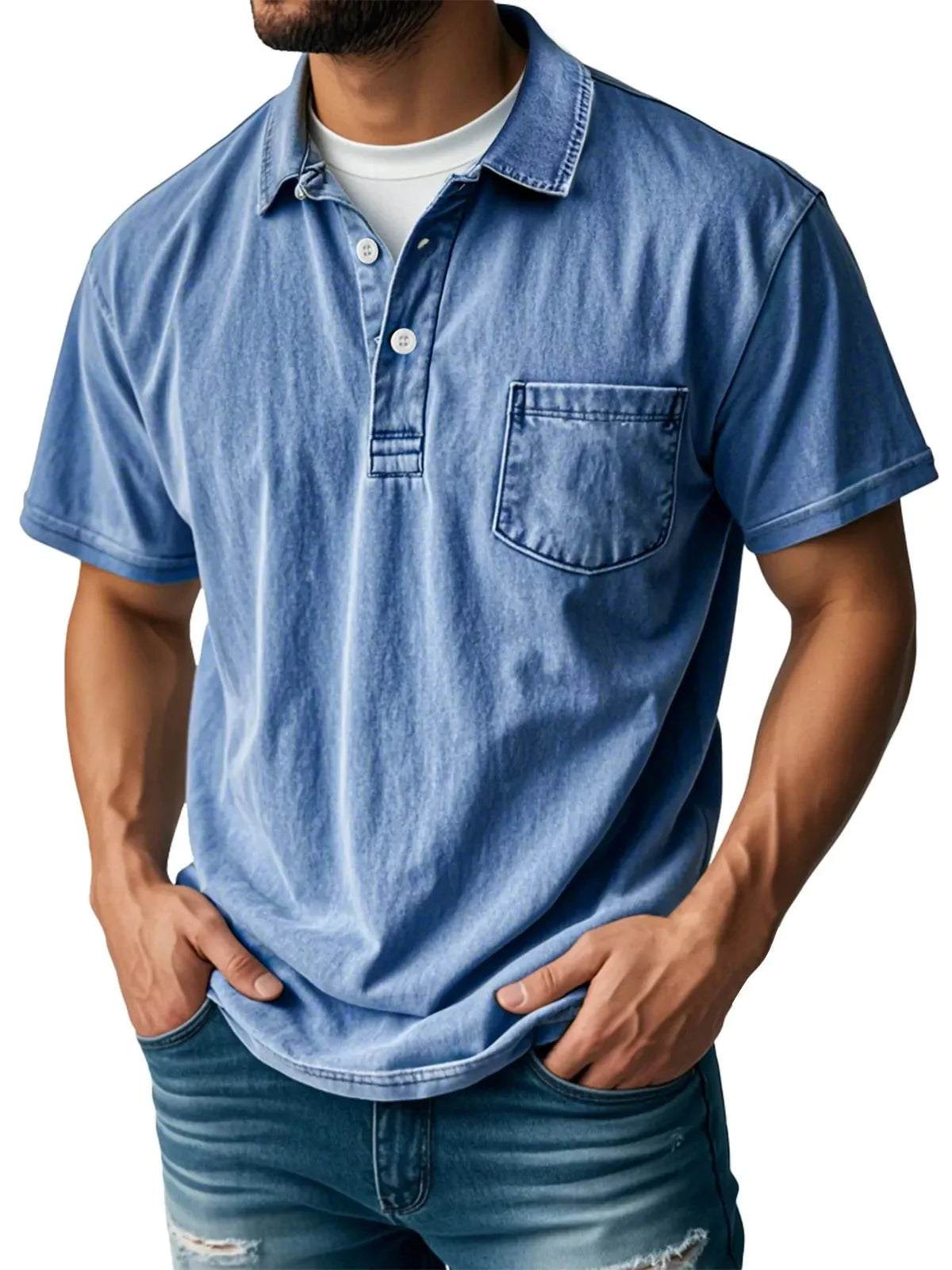 Men's Casual Cool Polo Shirt
